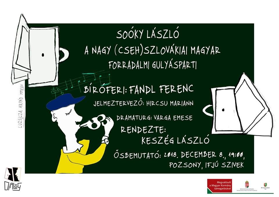 A nagy (cseh)szlovákiai magyar forradalmi gulyásparti - Fandl Ferenc előadása Pozsonyban
