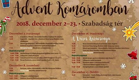A Komáromi Kamarazenekar koncertje - Advent Dél-Komáromban