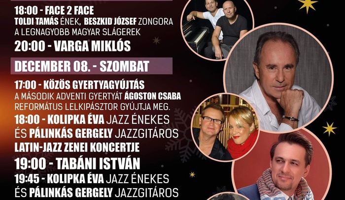Tabáni István koncert - adventi zenés forgatag Esztergomban