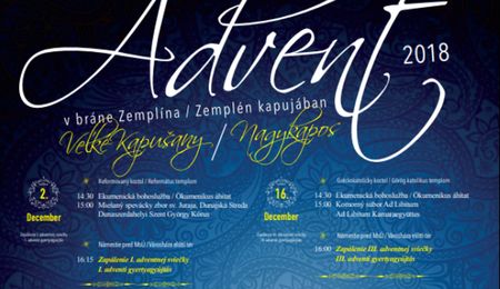 Advent Zemplén kapujában Nagykaposon 2018-ban is - részletes program
