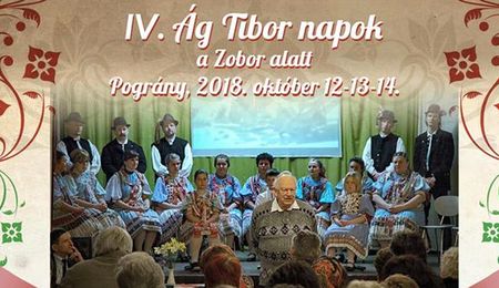 IV. Ág Tibor Napok Pogrányban - szombati program