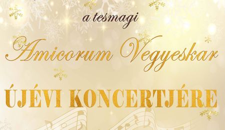 Az Amicorum Vegyeskar újévi koncertje Ipolyságon