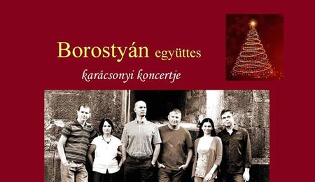 A Borostyán Együttes karácsonyi koncertje Komáromban