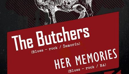 The Butchers és Her Memories koncert Pozsonyban