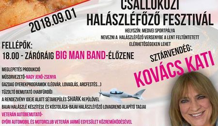Kovács Kati és a Big Man Band a II. Csallóközi Halászléfőző Fesztiválon Medvén