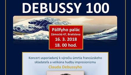 Debussy 100 – hangverseny Pozsonyban