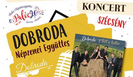 A Dobroda zenekar lemezbemutató koncertje Szécsényben