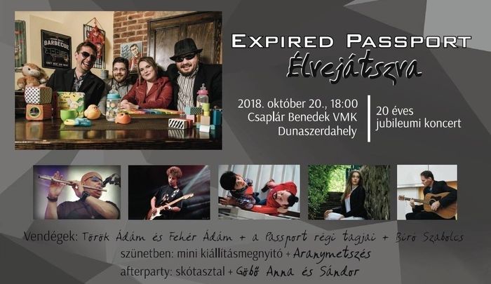 Élvejátszva - az Expired Passport 20 éves jubileumi koncertje Dunaszerdahelyen