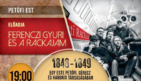 Petőfi est - Ferenczi György és a Rackajam koncertje Kassán