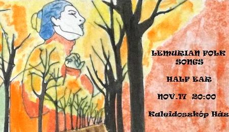 A Half Ear és a Lemurian Folk Songs koncertje Esztergomban
