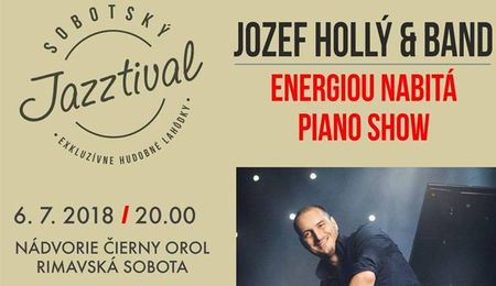 Piano Show - Jozef Hollý & band koncert Rimaszombatban