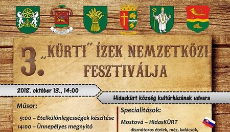 3. “Kürti” Ízek Nemzetközi Fesztiválja Hidaskürtön