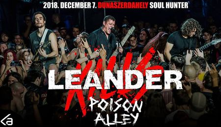 A Leander Kills és a Poison Alley koncertje Dunaszerdahelyen