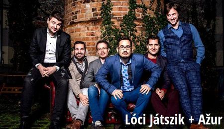 Lóci Játszik és Ažur koncert Győrben