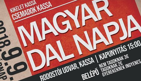 Magyar Dal Napja Kassán 2018-ban is