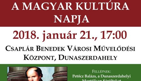 A magyar kultúra napja Dunaszerdahelyen 2018-ban is