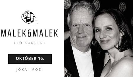 Malek Andrea és Malek Miklós koncertje Dél-Komáromban