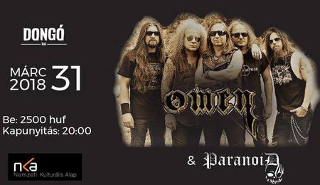 Omen és ParanoiD koncert Győrben