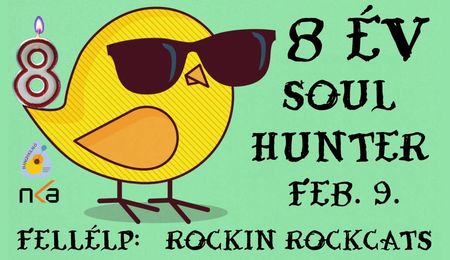 8 éves a Soul Hunter - Rockin' RockCats szülinapi koncert Dunaszerdahelyen