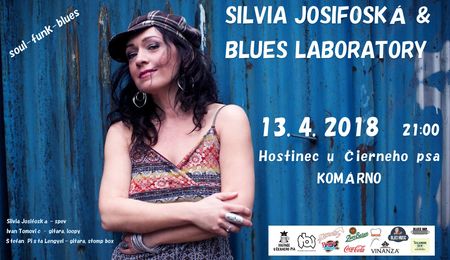 Silvia Josifoská & Blues Laboratory koncert Komáromban