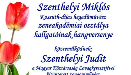 Szenthelyi Judit és Szenthelyi Krisztián - Tavaszi hangverseny Esztergomban