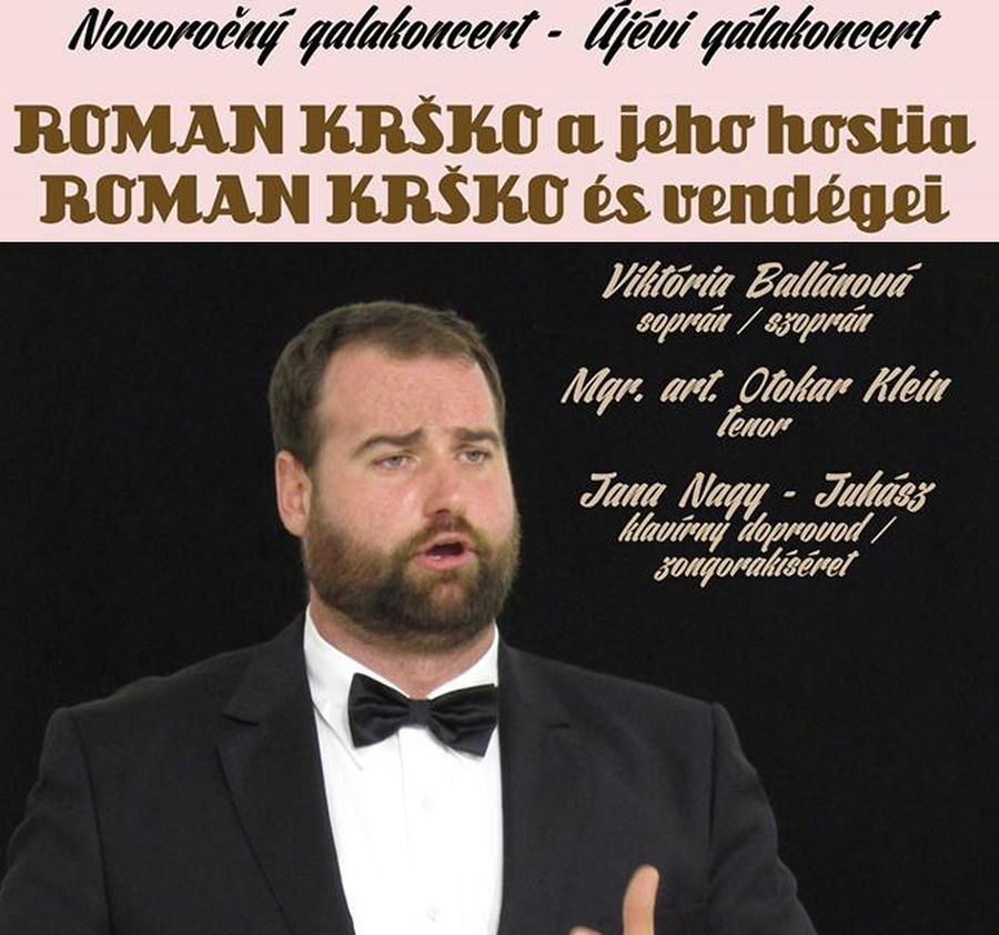 Roman Krško és vendégei Újévi Gálakoncertje Párkányban 