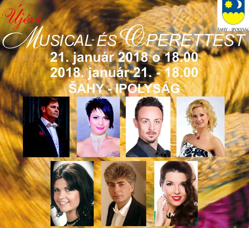 Újévi Musical- és Operettest Ipolyságon 2018-ban is