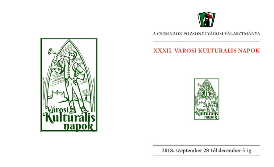 XXXII. Városi Kulturális Napok Pozsonyban - részletes program