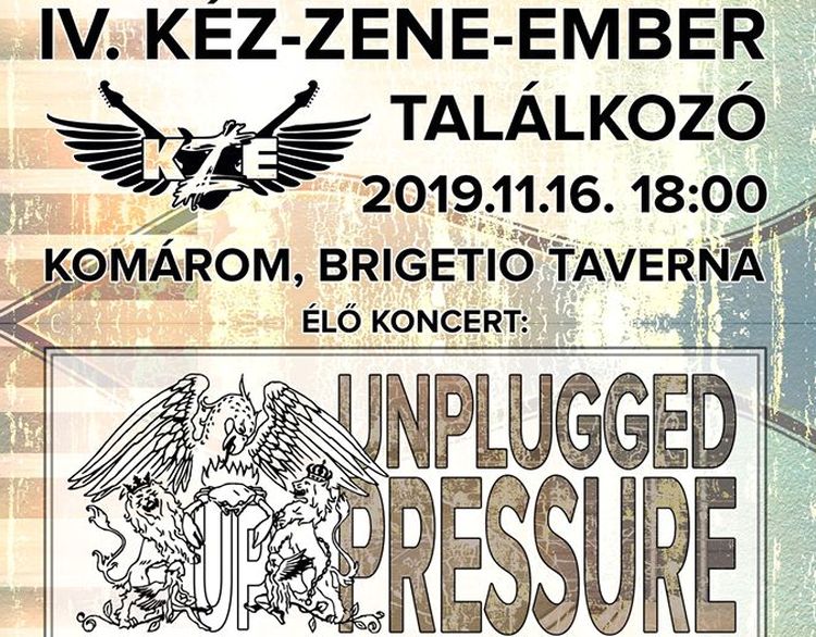 Unplugged Pressure koncert - IV. KZE Találkozó Dél-Komáromban
