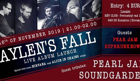 Aylen's Fall, Superunknowns és Pear Jam koncert Komáromban