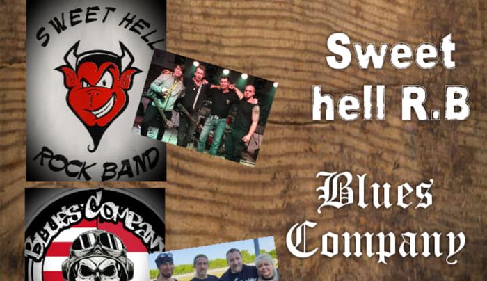 Blues Company, Sweet Hell Rock Band és Blues Walkers koncert Dél-Komáromban