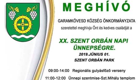 XX. Szent Orbán Napi ünnepség Garamkövesden