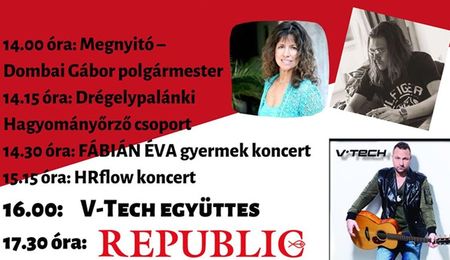Szabadságkoncert Drégelypalánkon - részletes program