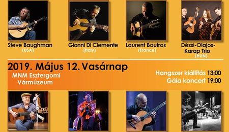 XVIII. Nemzetközi Akusztikus Gitárzenei Fesztivál Esztergomban - vasárnapi program