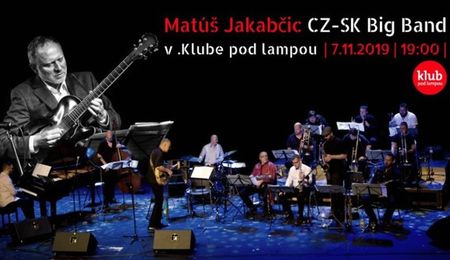 A Matuš Jakabčic CZ-SK Big Band feat. Gráf Ádám jazzkoncertje Pozsonyban
