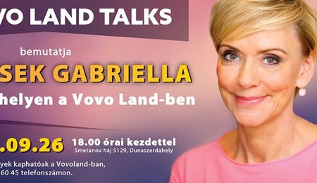 10. Vovo Land Talks Jakupcsek Gabriellával Dunaszerdahelyen