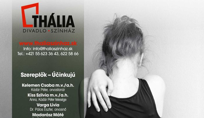 Kaland - a Thália Színház új előadása Kassán - Bercsényi bérlet
