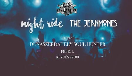 Night Ride és The JeanMones koncert Dunaszerdahelyen