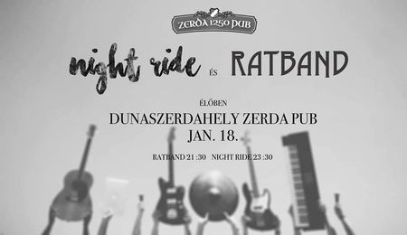 Night Ride és RatBand koncert Dunaszerdahelyen