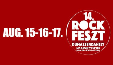 14. RockFeszt Dunaszerdahelyen - szombati program