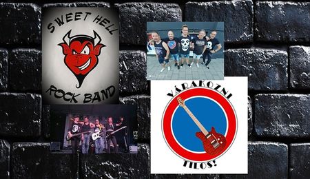 Sweet Hell Rock Band és Várakozni Tilos! koncert Dél-Komáromban