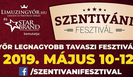 Szentiváni Fesztivál Győrben 2019-ben is – vasárnapi program