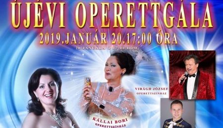 Újévi Operettgála Komáromban 2019-ben is