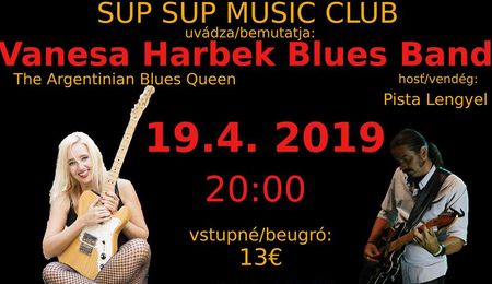 Vanesa Harbek Blues Band koncert Somorján