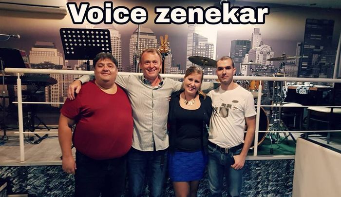 A Voice zenekar és Sóki Csilla Párkányban zenél