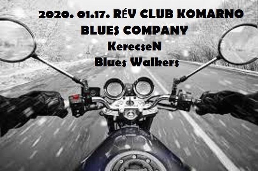 Blues Company, KerecseN és Blues Walkers koncert Komáromban