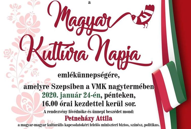 A Magyar Kultúra Napja Szepsiben 2020-ban is