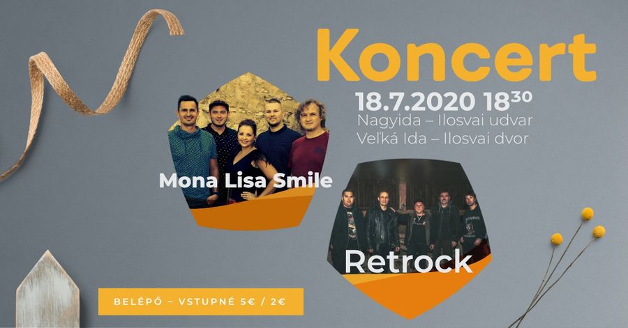 Retrock és Mona Lisa Smile koncert Nagyidán