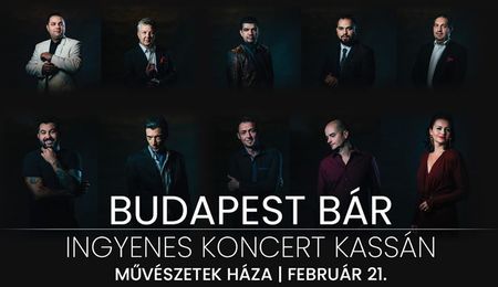 Budapest Bár koncert Kassán
