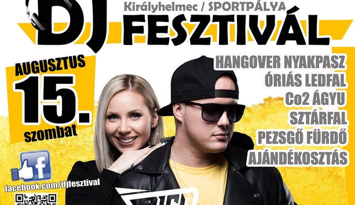 DJ Fesztivál 2020-ban is Királyhelmecen